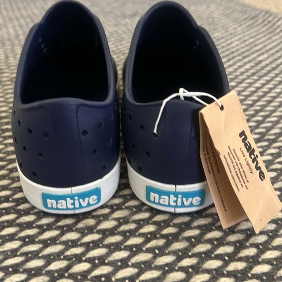 Native Boy’s Blue Slip-On Shoes - Picture 4 of 5